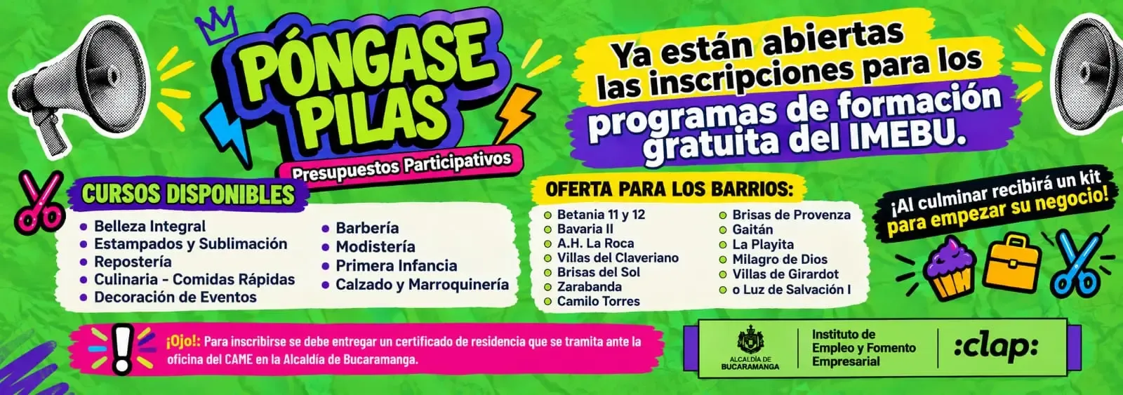 Estudia, trabaja, crece — Conviértete en un Trainee CLAP