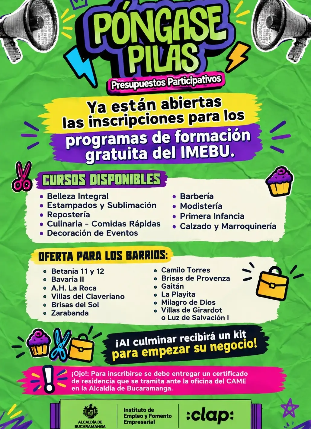 Estudia, trabaja, crece — Conviértete en un Trainee CLAP